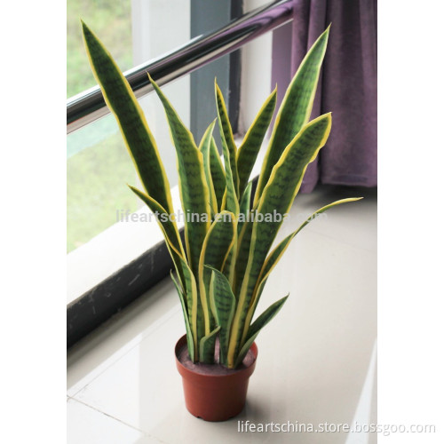 70cm sansewieria, artificial plant, plastic plant, tropical plant